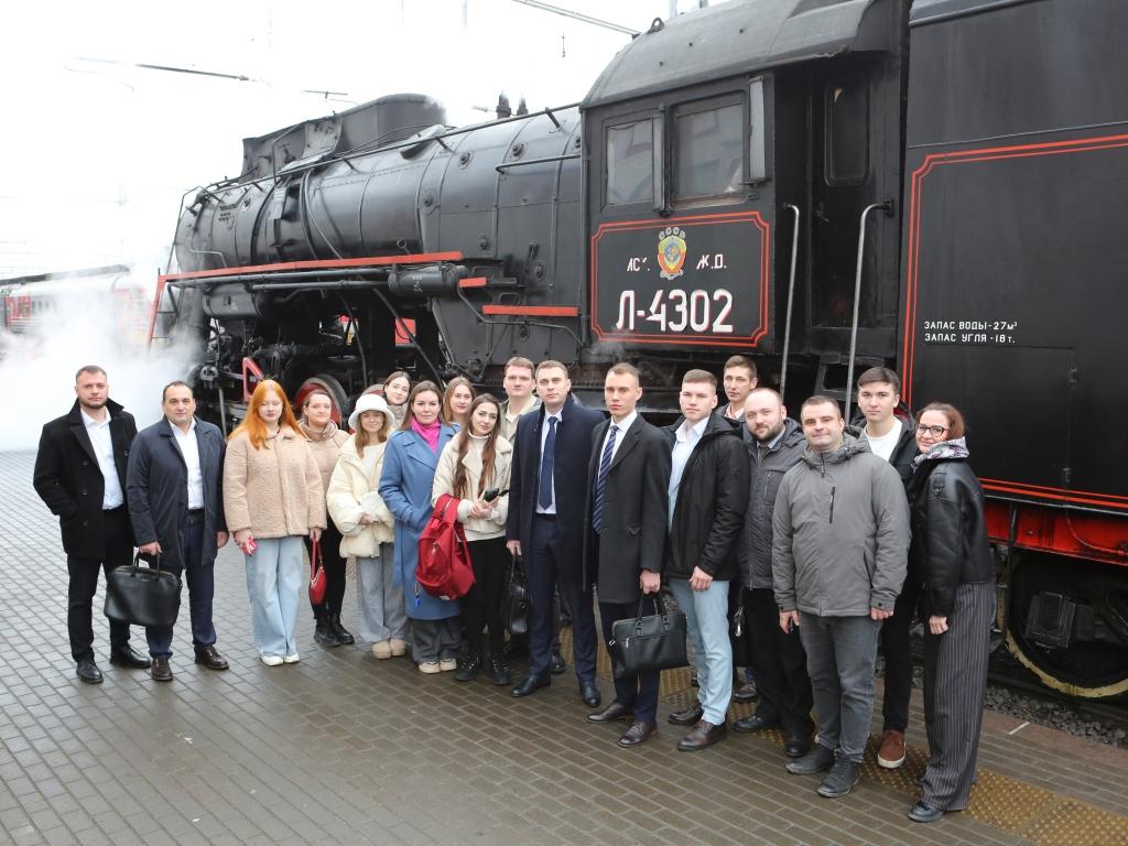 Совет работающей молодежи Нижегородской области посетил ГЖД