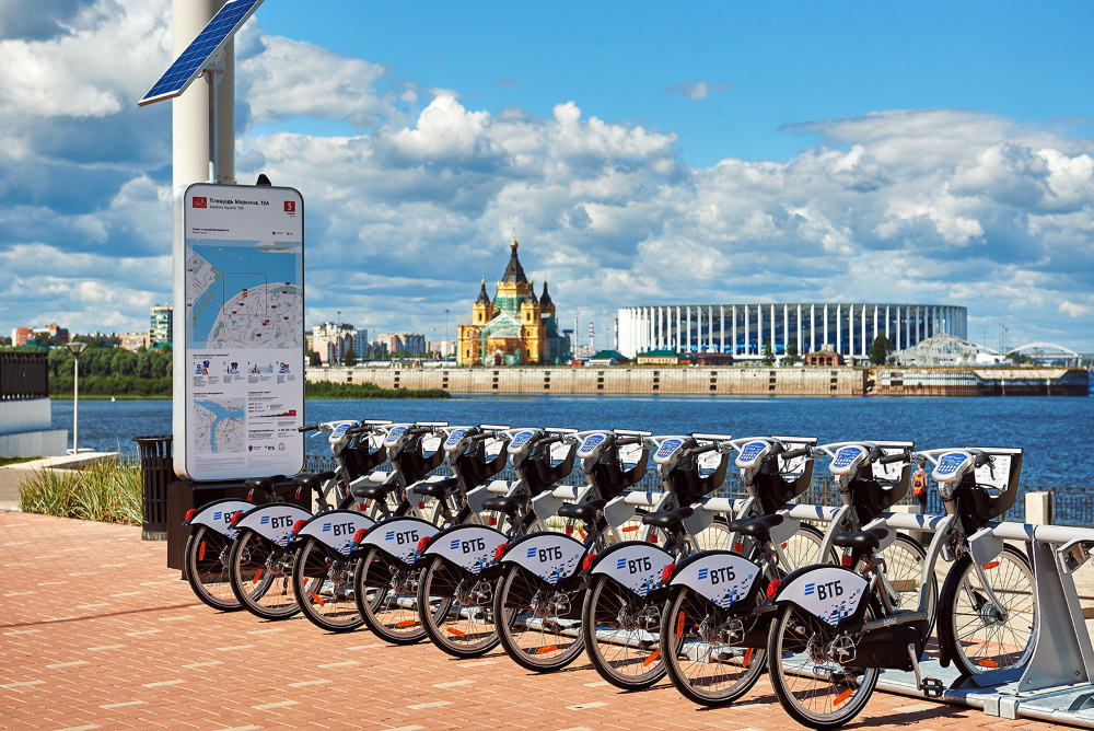 ВТБ: в Нижнем Новгороде открылся новый сезон велопроката