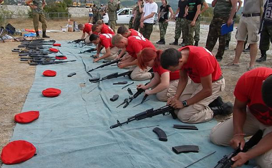 Анапские кадеты заняли II место на соревнованиях военно-патриотических клубов