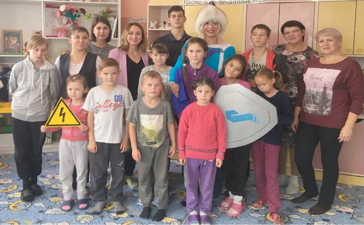 Волонтеры «Башкирэнерго» посетили Охлебининский детский приют