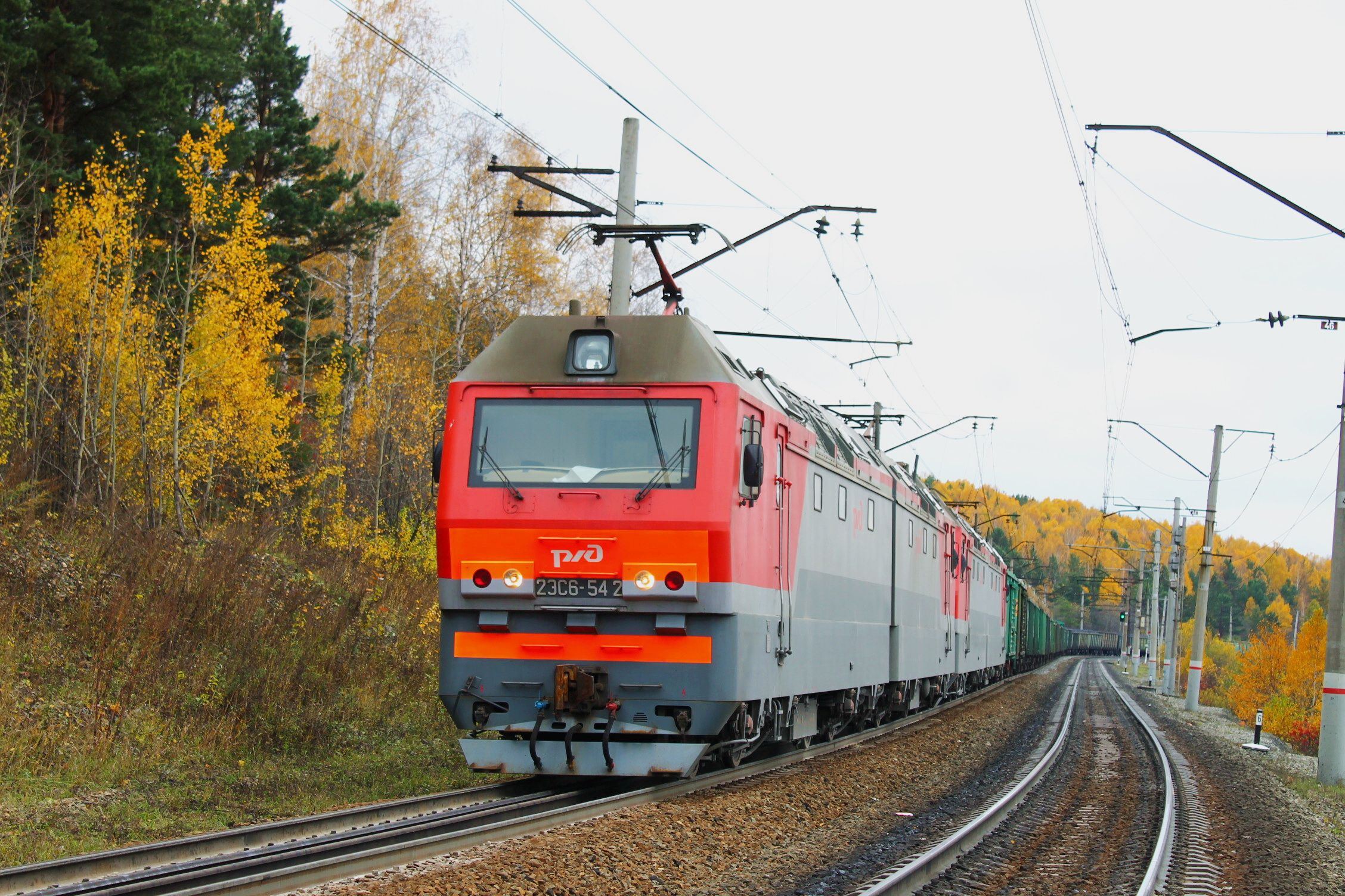 Электровозы «Синара» прошли 1 млрд километров по железным дорогам России