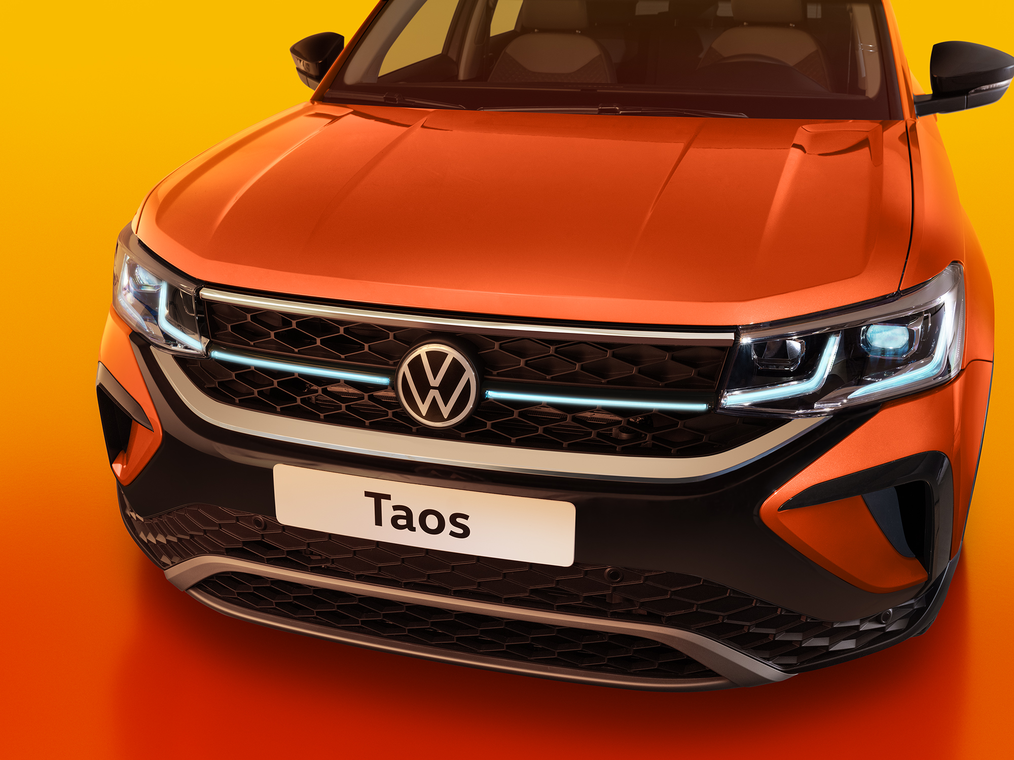 Абсолютно новый Volkswagen Taos – яркий фон для вашей индивидуальности