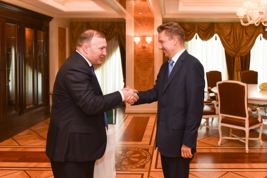 Прошла встреча врио Главы Адыгеи и Председателя Правления ПАО «Газпром»