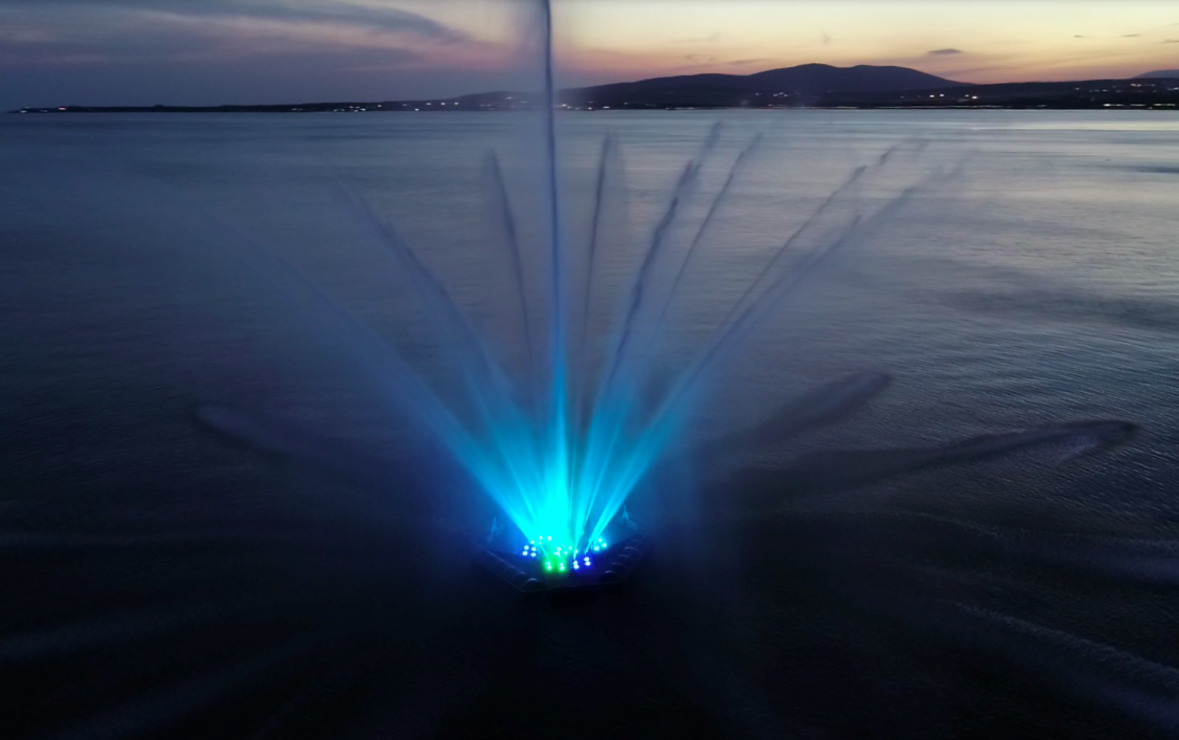 В Геленджике откроют плавающий светомузыкальный фонтан	