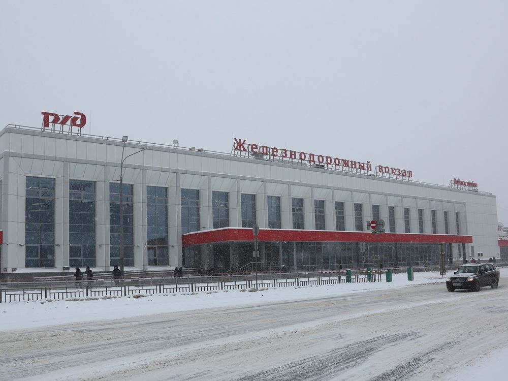 Горьковская железная дорога усилила работу в период снегопадов