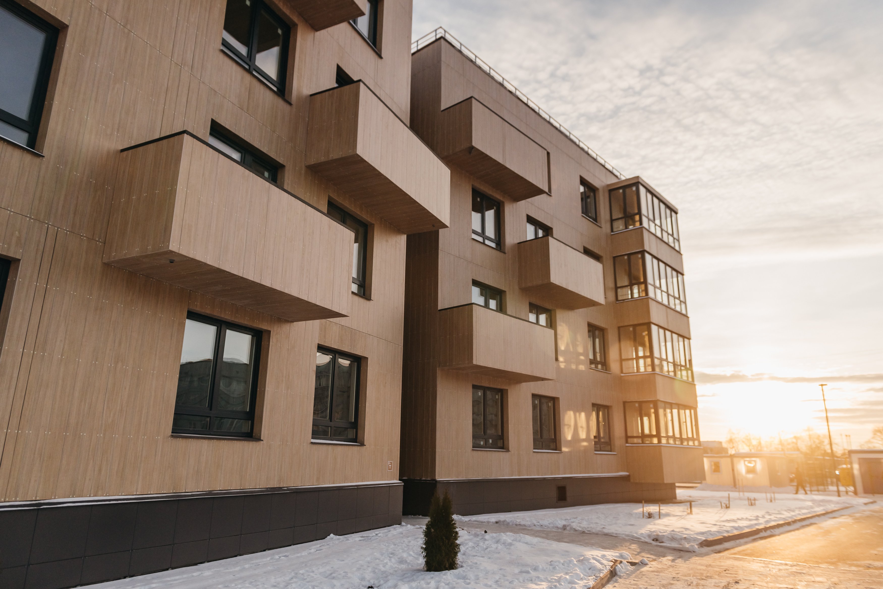 Segezha Group построила первые в России деревянные  жилые CLT-многоэтажки