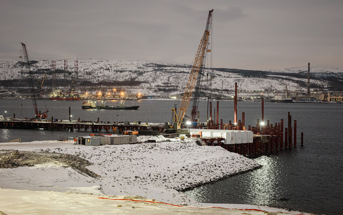 Строительство Морского порта «Лавна» – резидента ТОР «Столица Арктики»