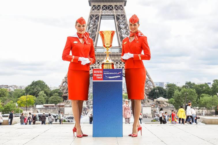  «Аэрофлот» доставил в Москву Кубок Чемпионата мира по баскетболу-2019