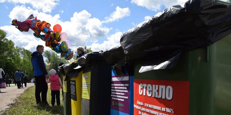 Люди готовы сортировать мусор – доказали гости сабантуя в Благовещенске