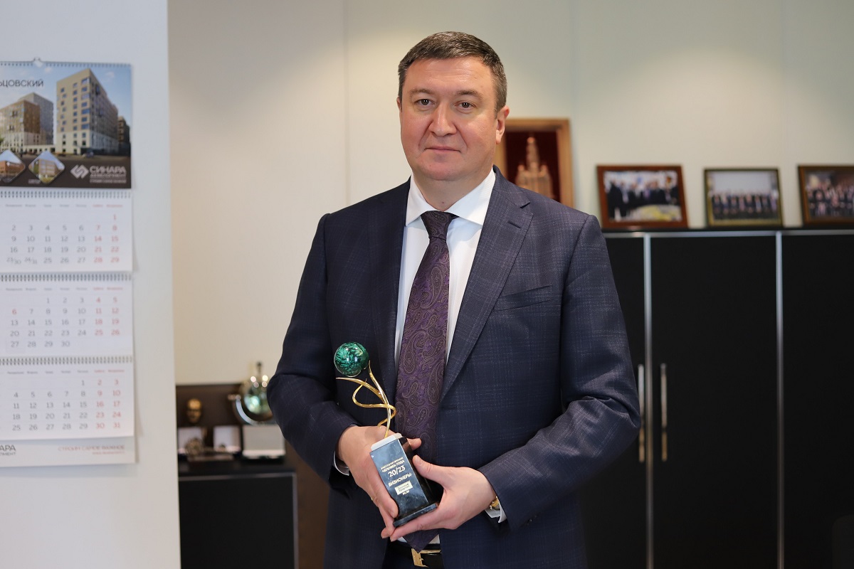 Генеральный директор «Синара-Девелопмент» — лауреат премии «Человек года»