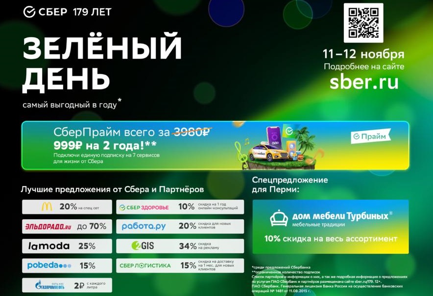 От консультаций врачей до авиабилетов: Сбер дарит подарки клиентам