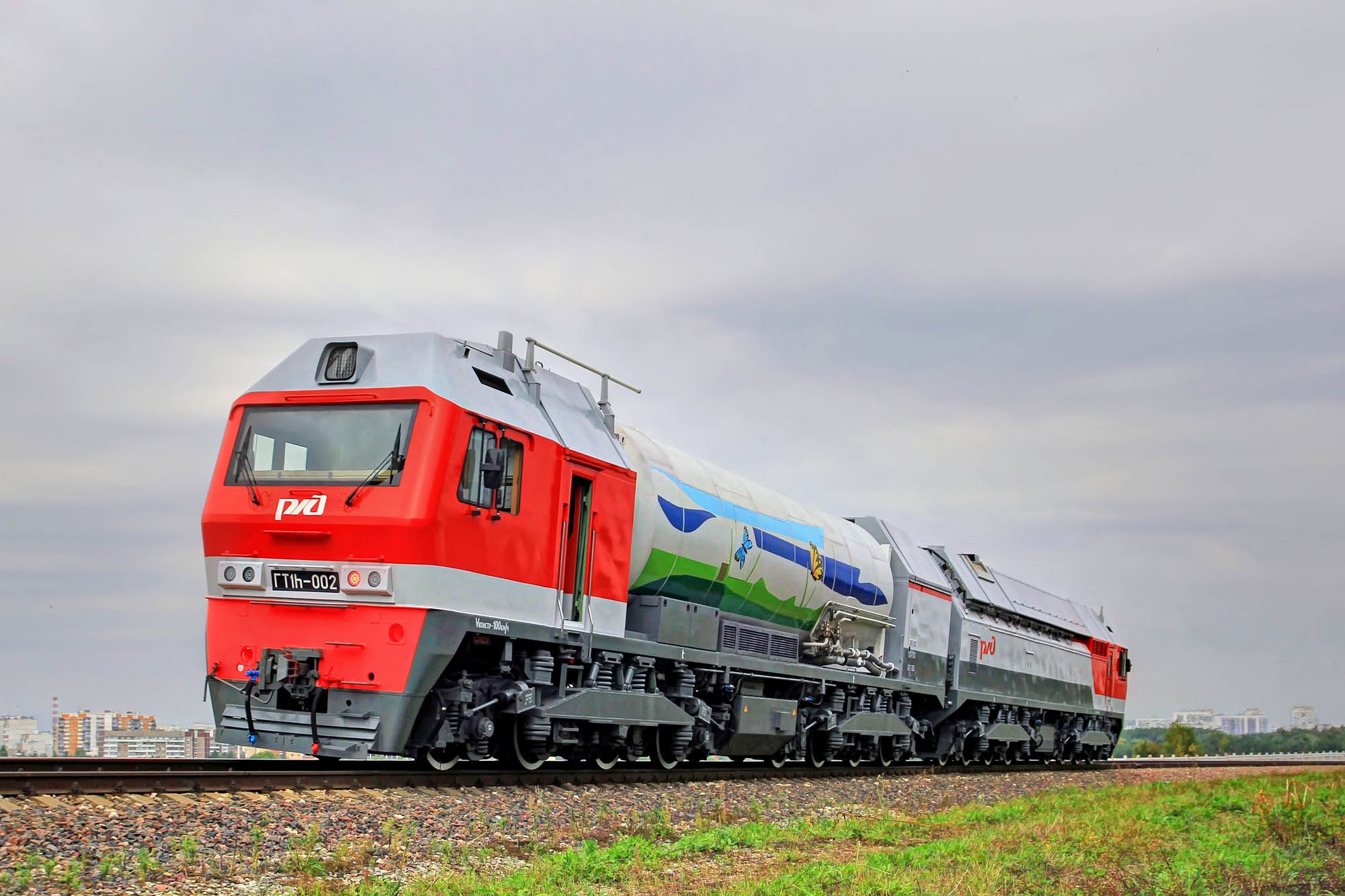 СТМ разрабатывает и выпускает локомотивы, использующие природный газ
