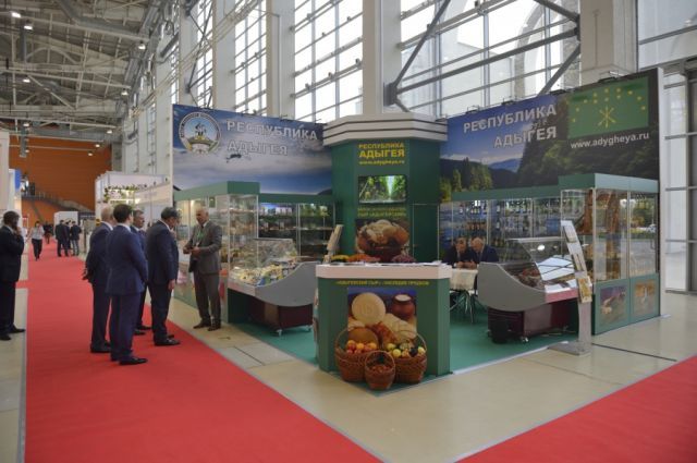 Адыгея приняла участие в агропромышленной выставке «Золотая осень — 2021»