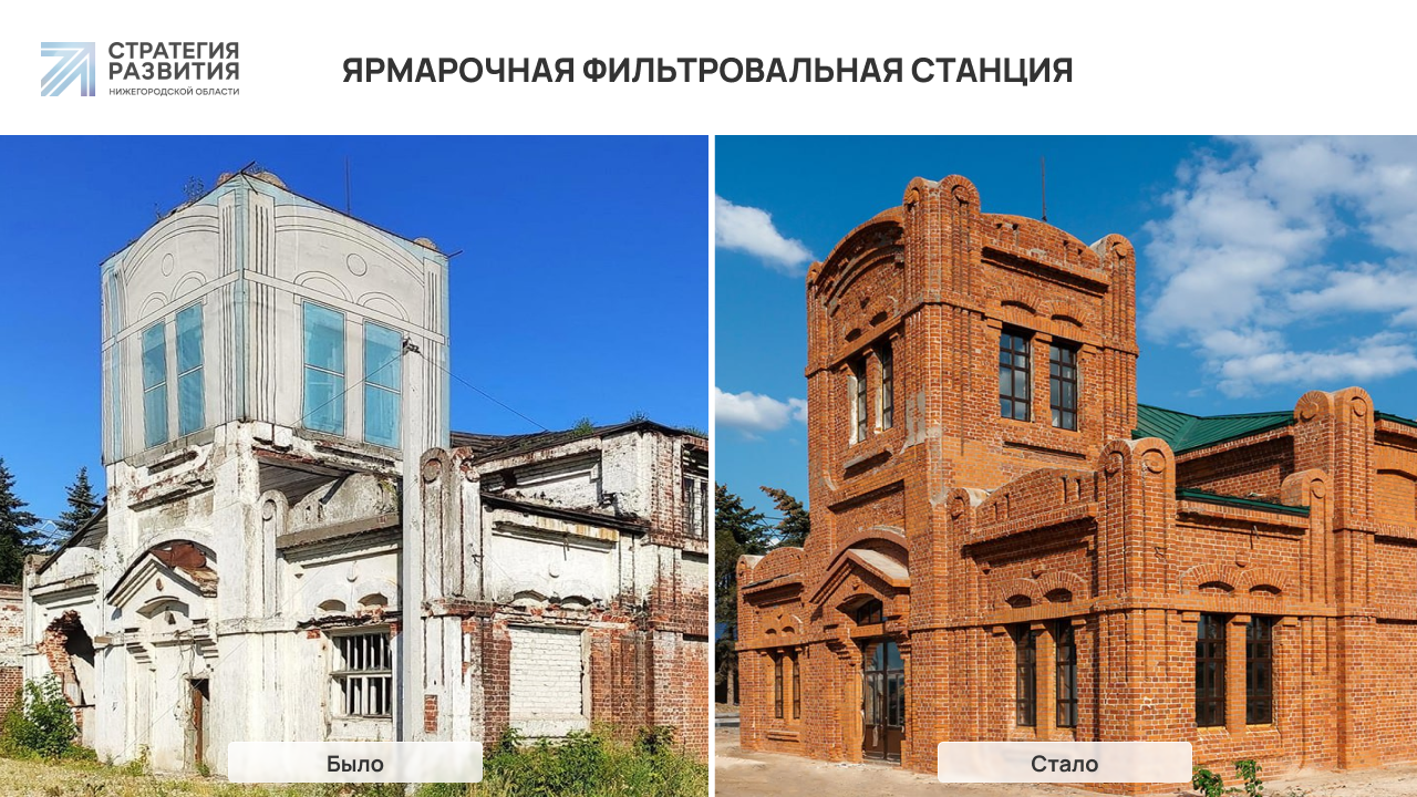 Объекты культурного наследия в Нижнем Новгороде реставрируют, чтобы потом использовать их в общественно-культурном контексте города. Фото: Нижний 800