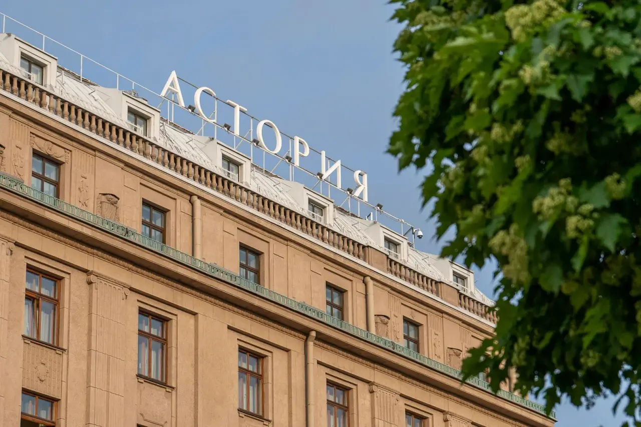 Фасад гостиницы «Астория» стал полноценным символом Санкт-Петербурга. Фото: пресс-служба