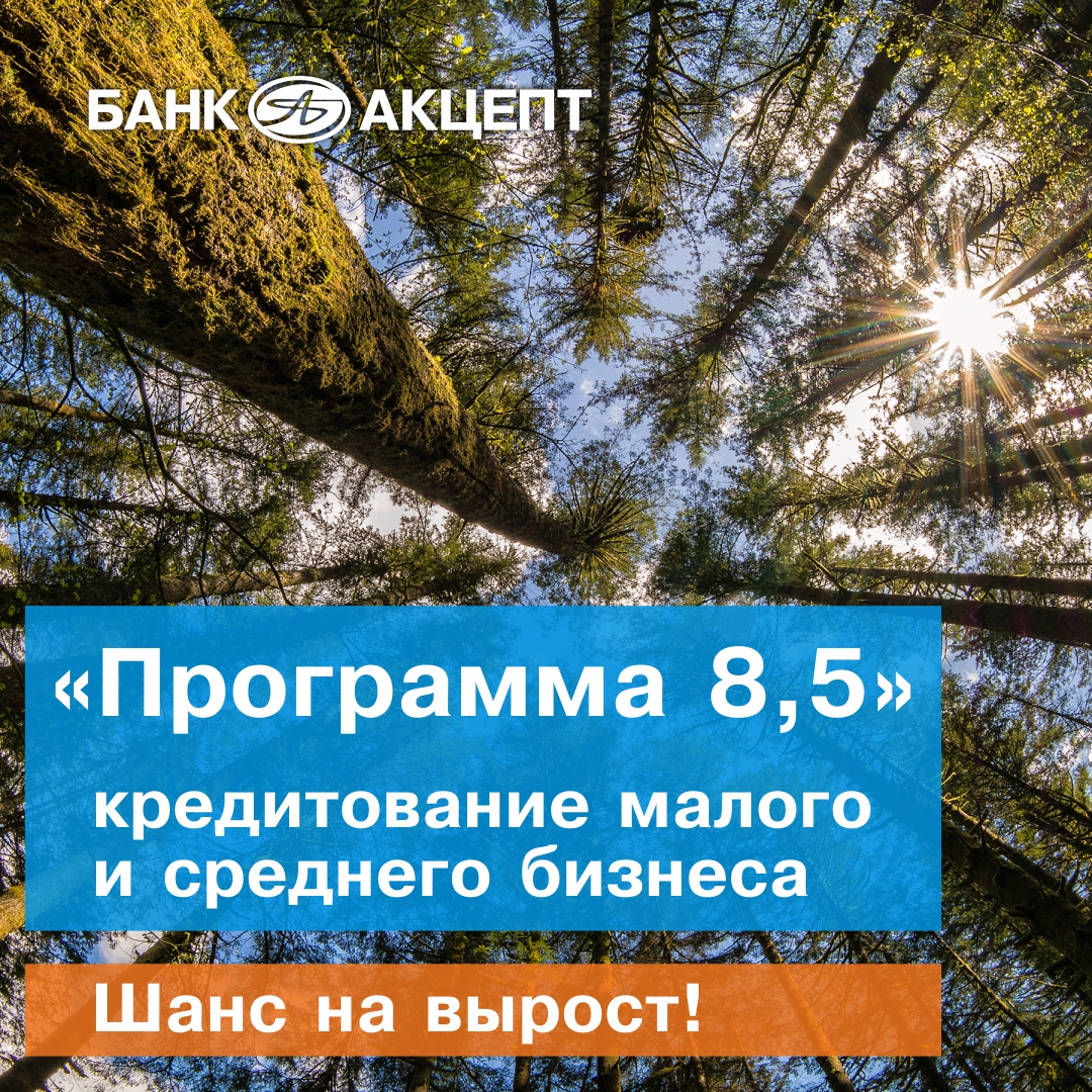 Программа 8,5% — шанс на вырост предприятиям  малого и среднего бизнеса 