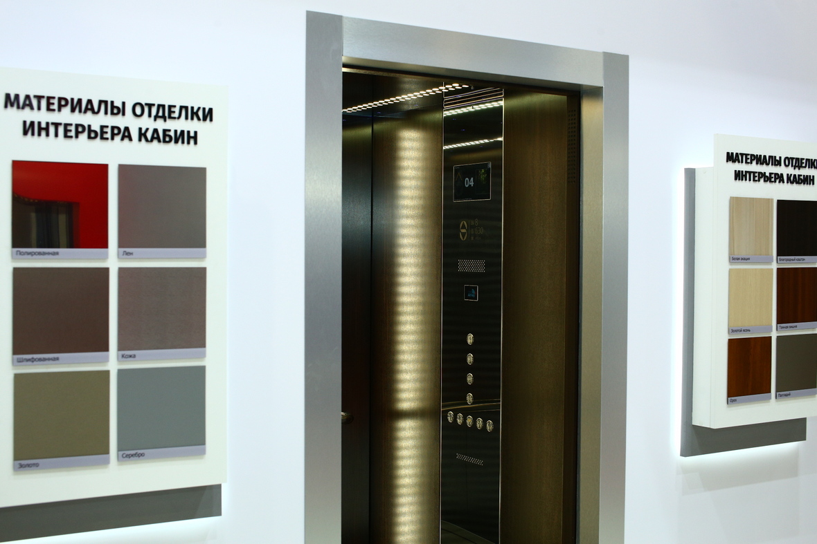 Галерея лифтов: ЩЛЗ представил на выставке YugBuild SMART-системы