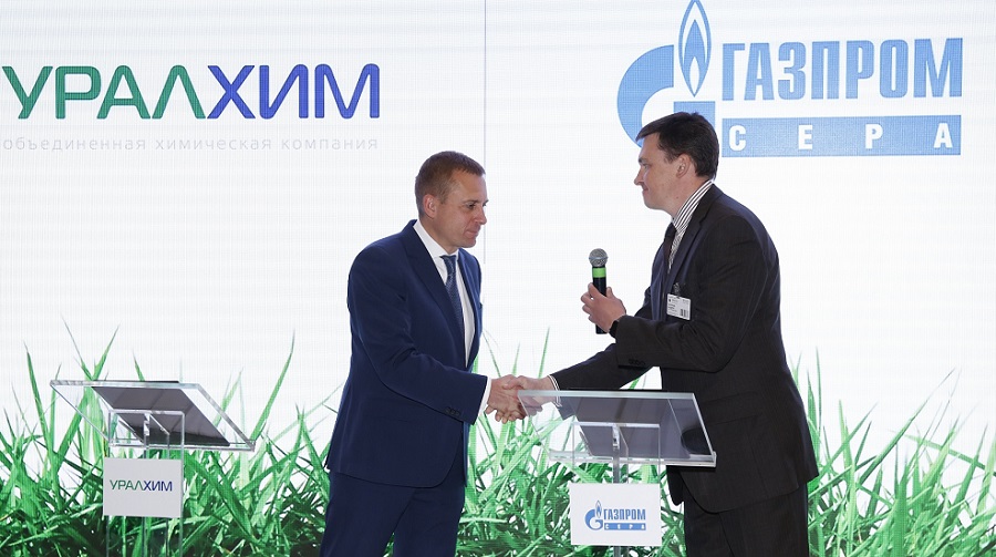 «УРАЛХИМ» подписал соглашение о поставке серы с ООО «Газпром сера»