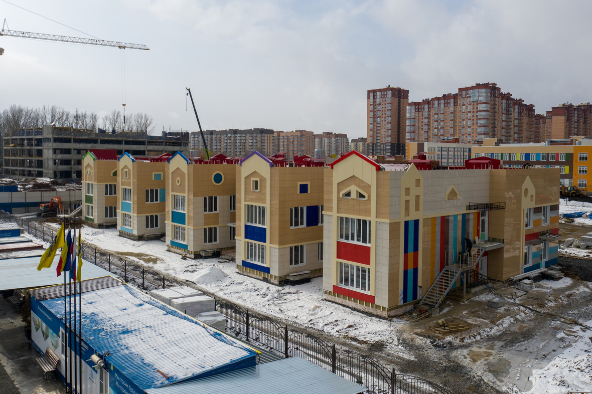 Новый детский сад на 300 мест появится осенью в экорайоне «Вересаево»