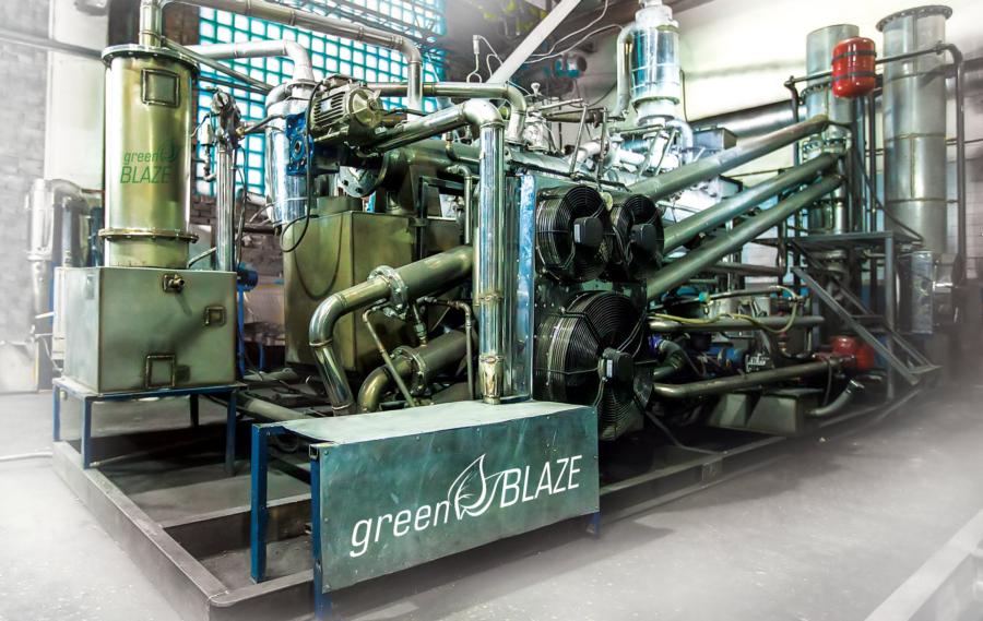 Мобильный комплекс greenBLAZE по переработке любых углеродсодержащих отходов