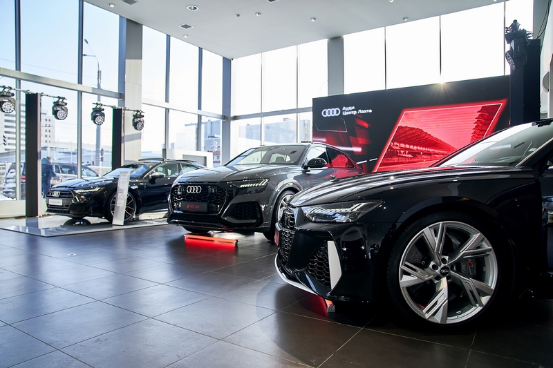 В Петербурге презентовали новые модели Audi RS