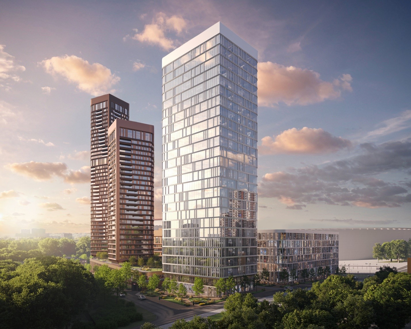 В центре Екатеринбурга запускают новый деловой квартал