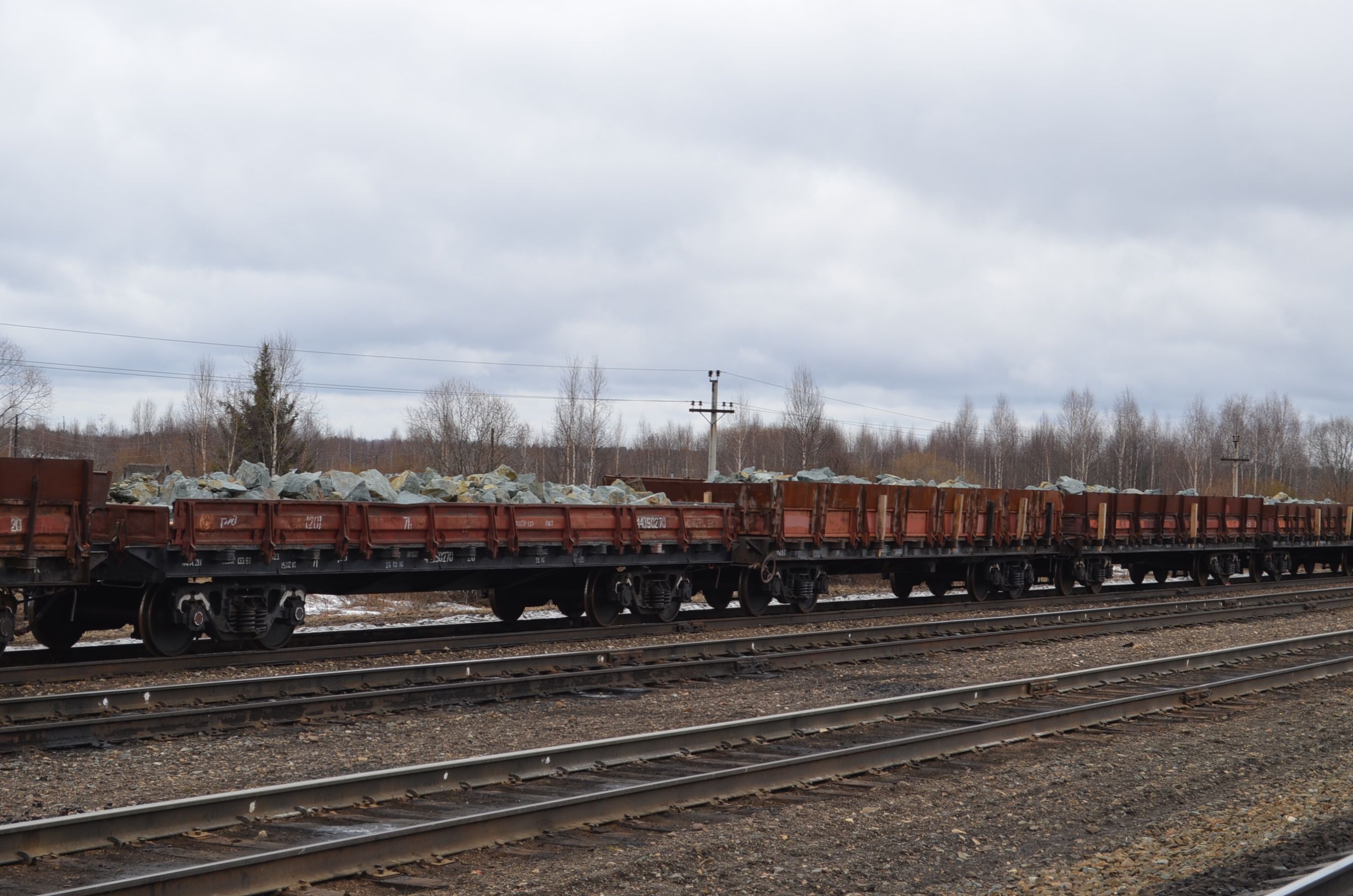 Почти 30 противоразмывных поездов сформировала ГЖД к периоду паводка