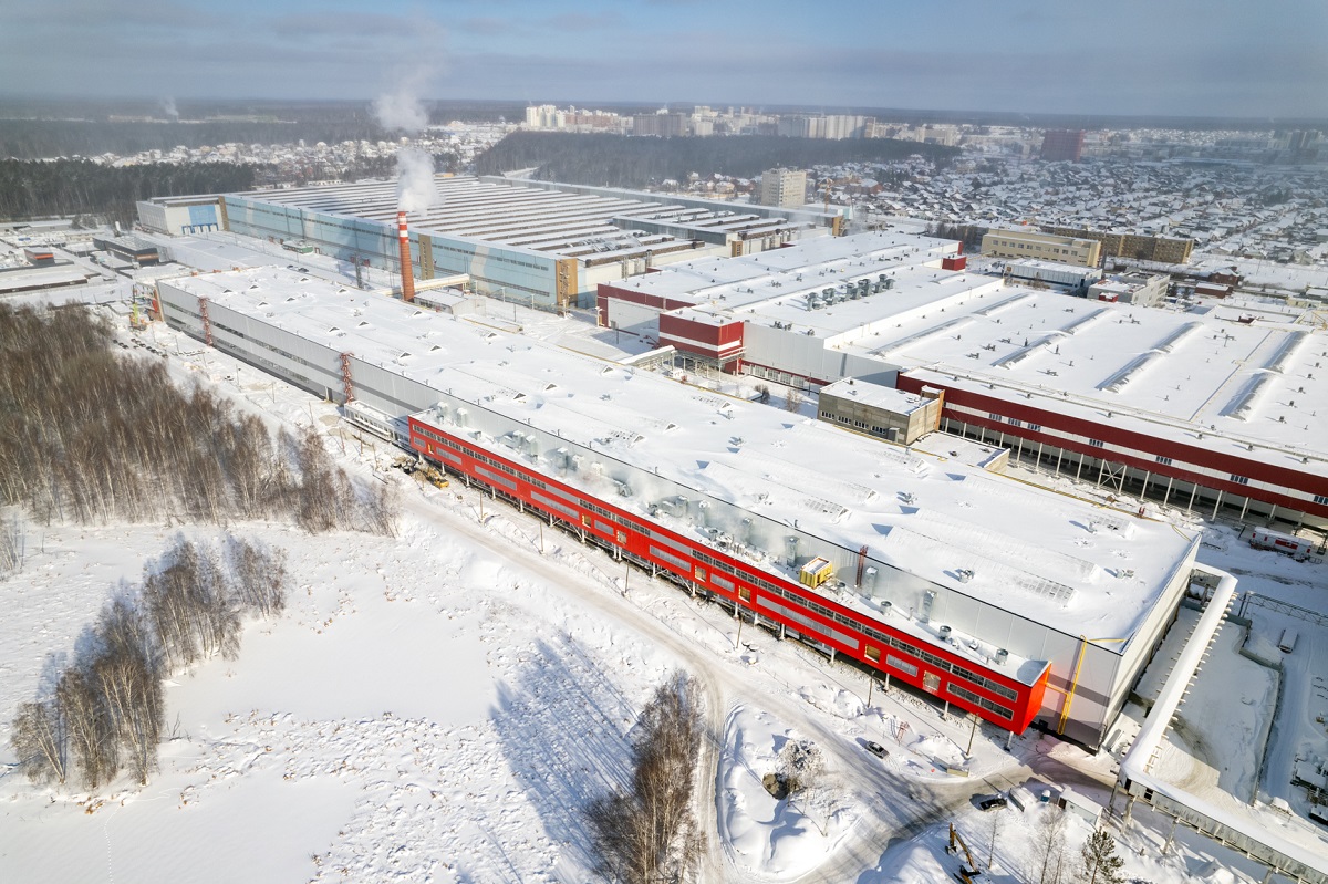 В новом здании завода ВСП завершили заливку фундаментов под оборудование