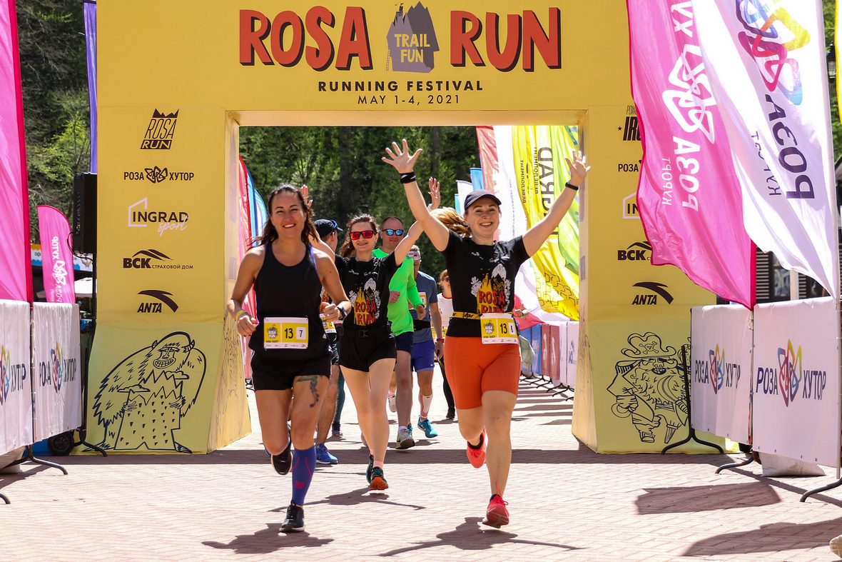 Фестиваль бега ROSA RUN в седьмой раз пройдет на «Роза Хутор»