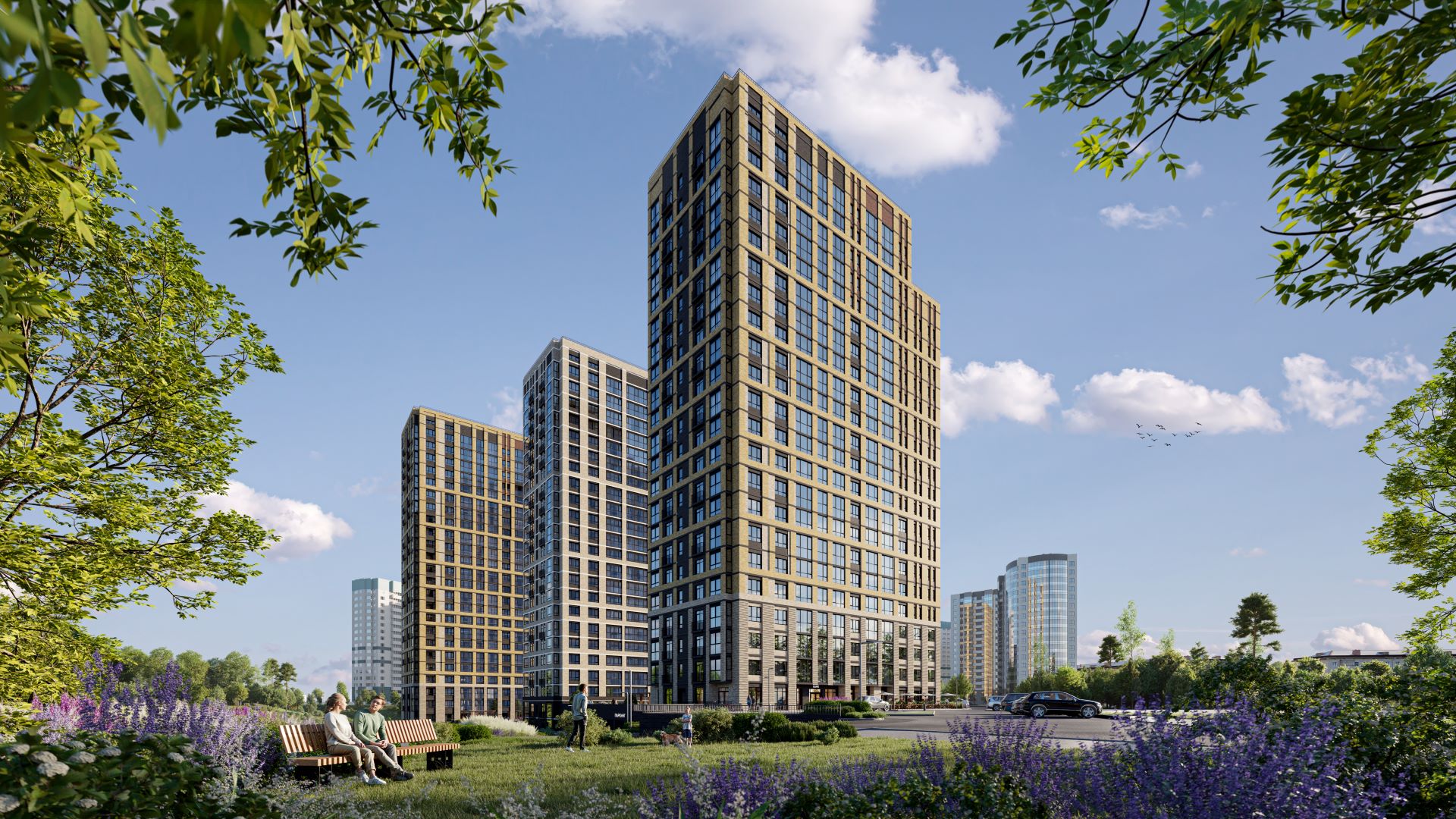 «Расцветай на Кропоткина» расположен рядом с Ельцовским парком, в 15 минутах ходьбы от станции метро «Гагаринская»