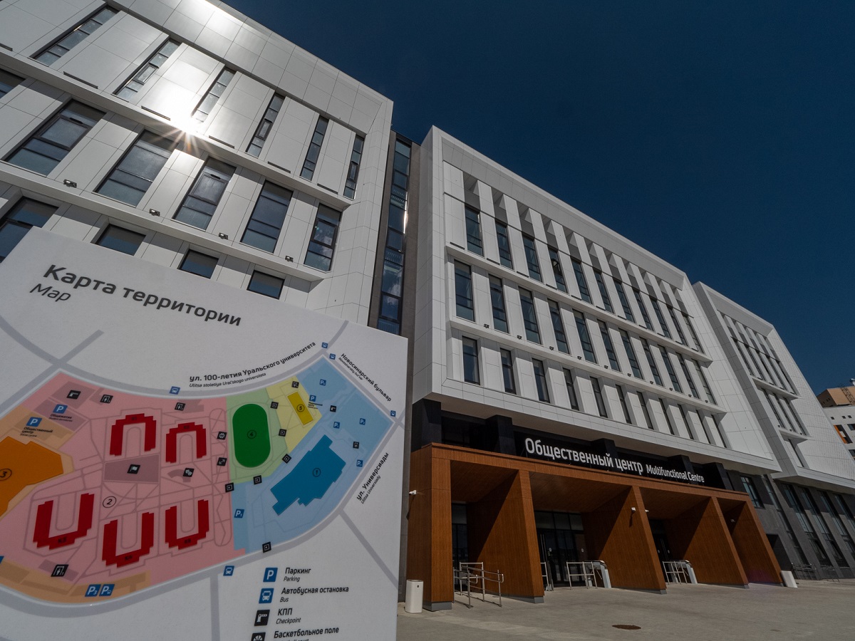 Медицинский и общественный центры нового кампуса УрФУ готовы к работе