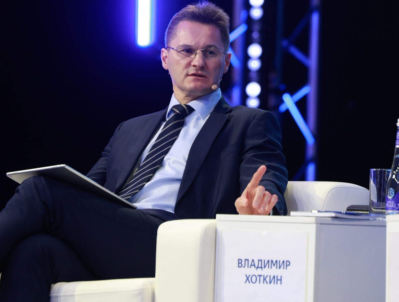 На фото: руководитель службы по работе с акционерами ВТБ Владимир Хоткин. Фото: пресс-служба ВТБ