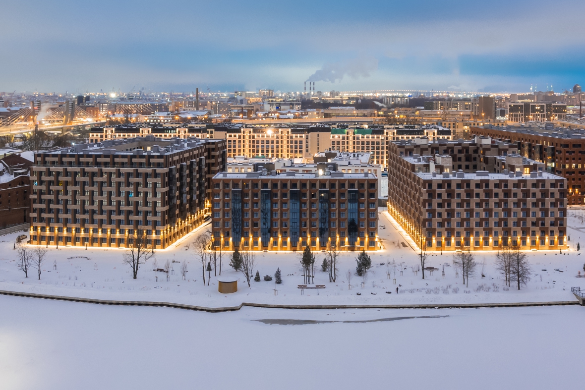 Группа ЛСР» сдала элитный проект Neva Haus на Петровском острове | Новости  партнеров на РБК+ Санкт-Петербург и область