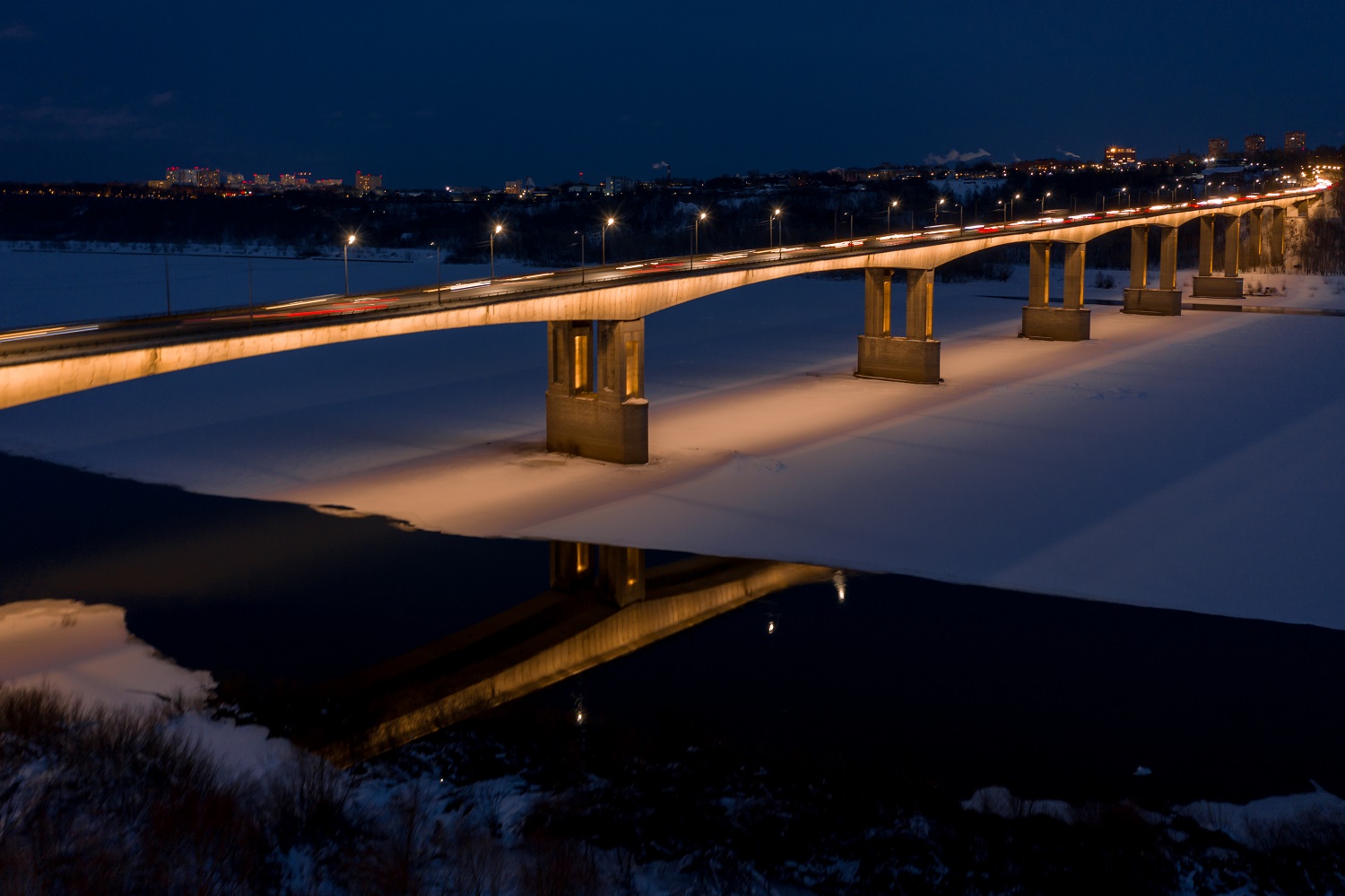 Мост с новой подсветкой
