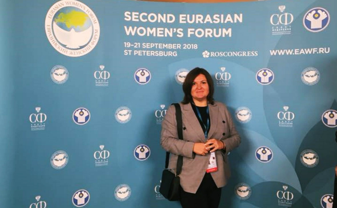 Ирина Жукова приняла участие во втором Евразийском женском форуме