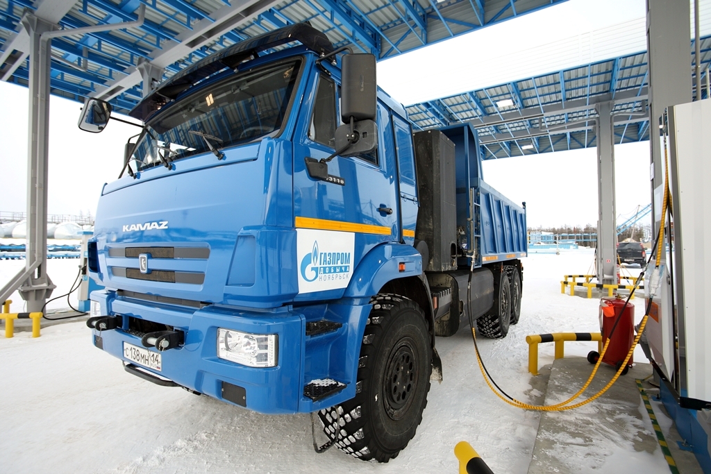 Самая большая автоколонна экологичной техники в «Газпром добыча Ноябрьск» — Чаяндинская