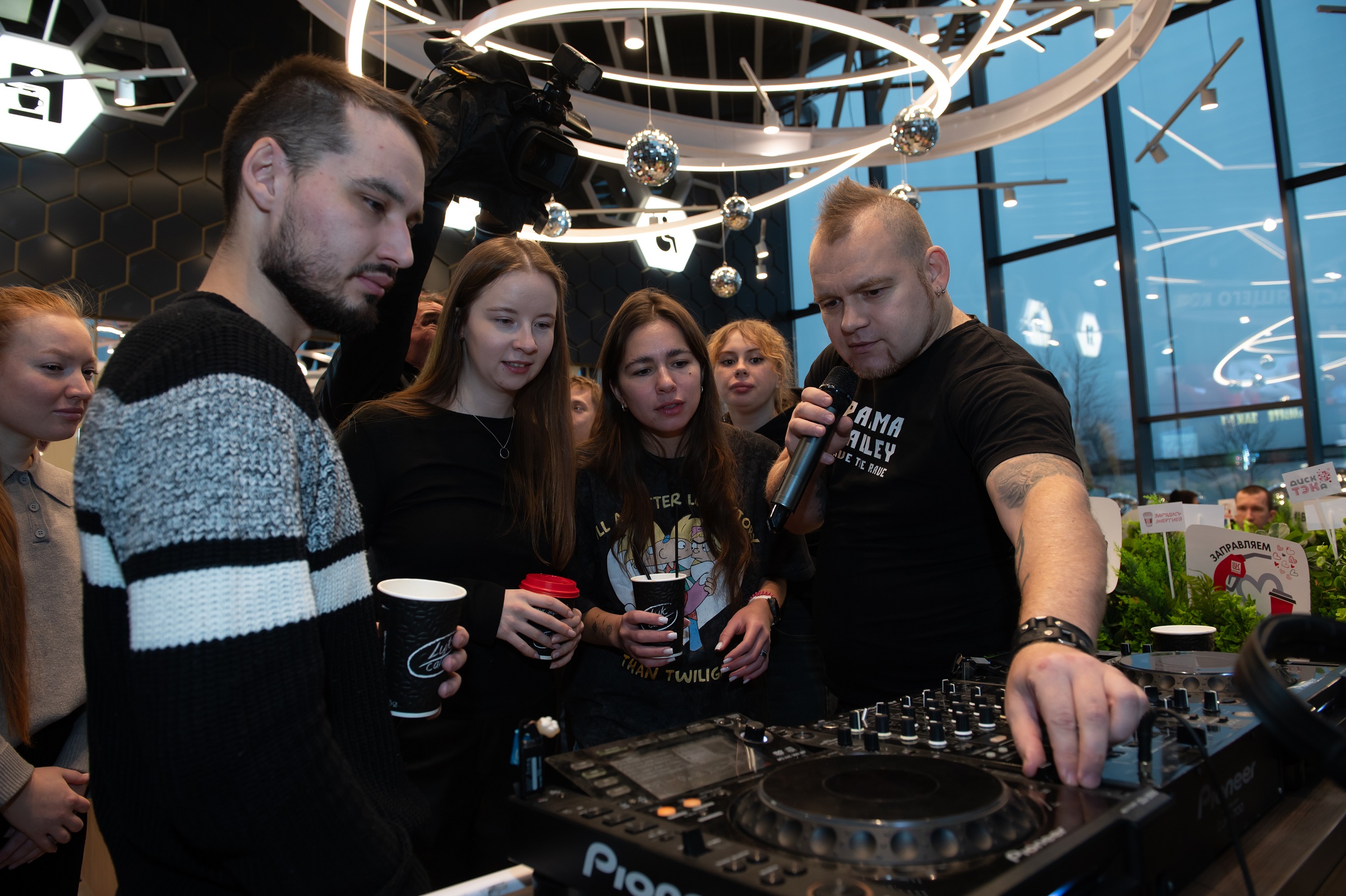 В Перми прошел первый кофейный рейв на АЗС «Лукойл»