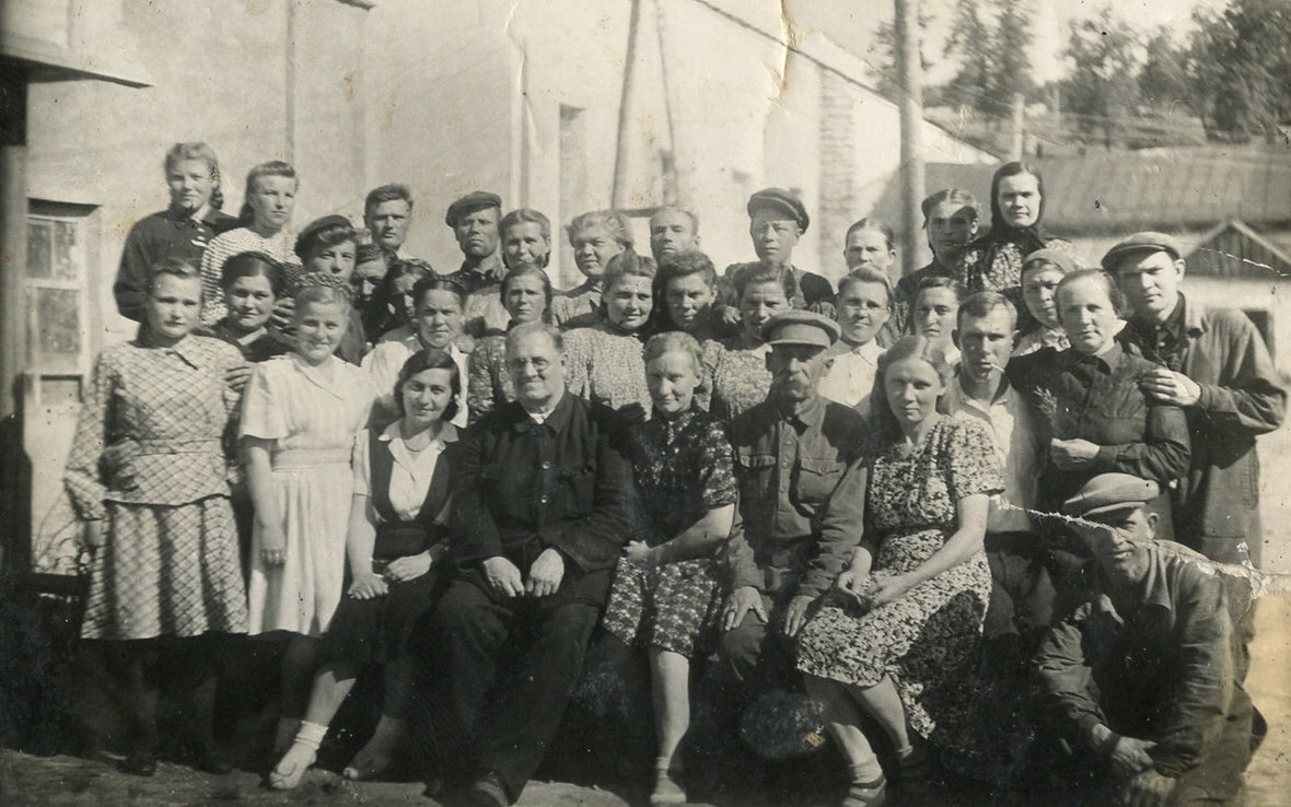 Коллектив спиртового завода, 1940-е годы