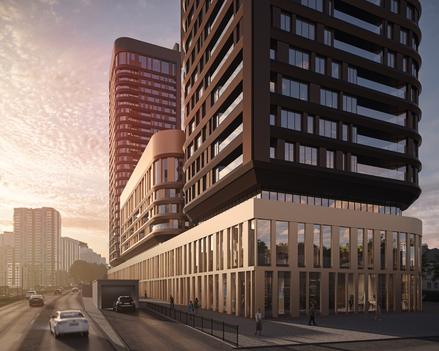 В центре Екатеринбурга запускают новый деловой квартал