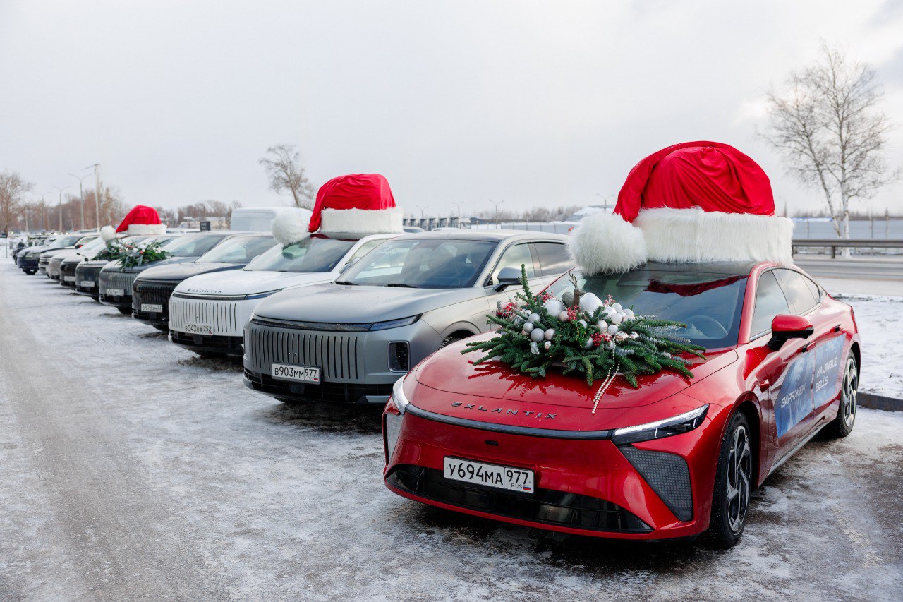 Зимний автопробег как способ протестировать гибридные модели EXLANTIX