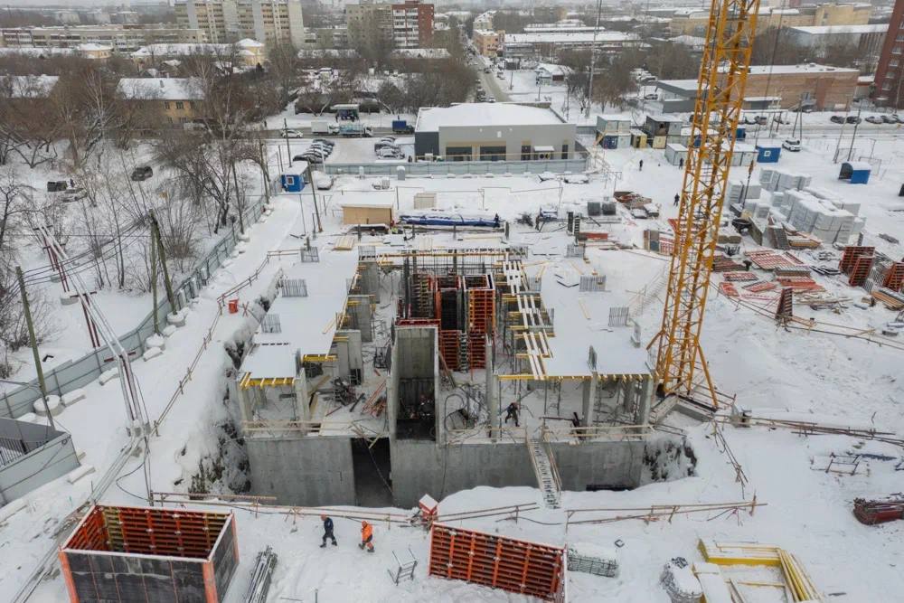 Проект КРТ возводят с опережением графика