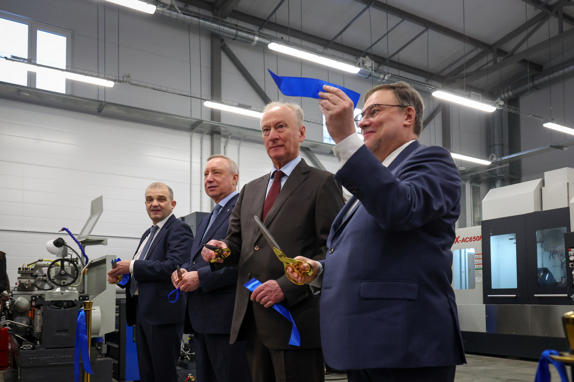 Открытие Центра технологий приборостроения Санкт Петербургского государственного морского технического университета