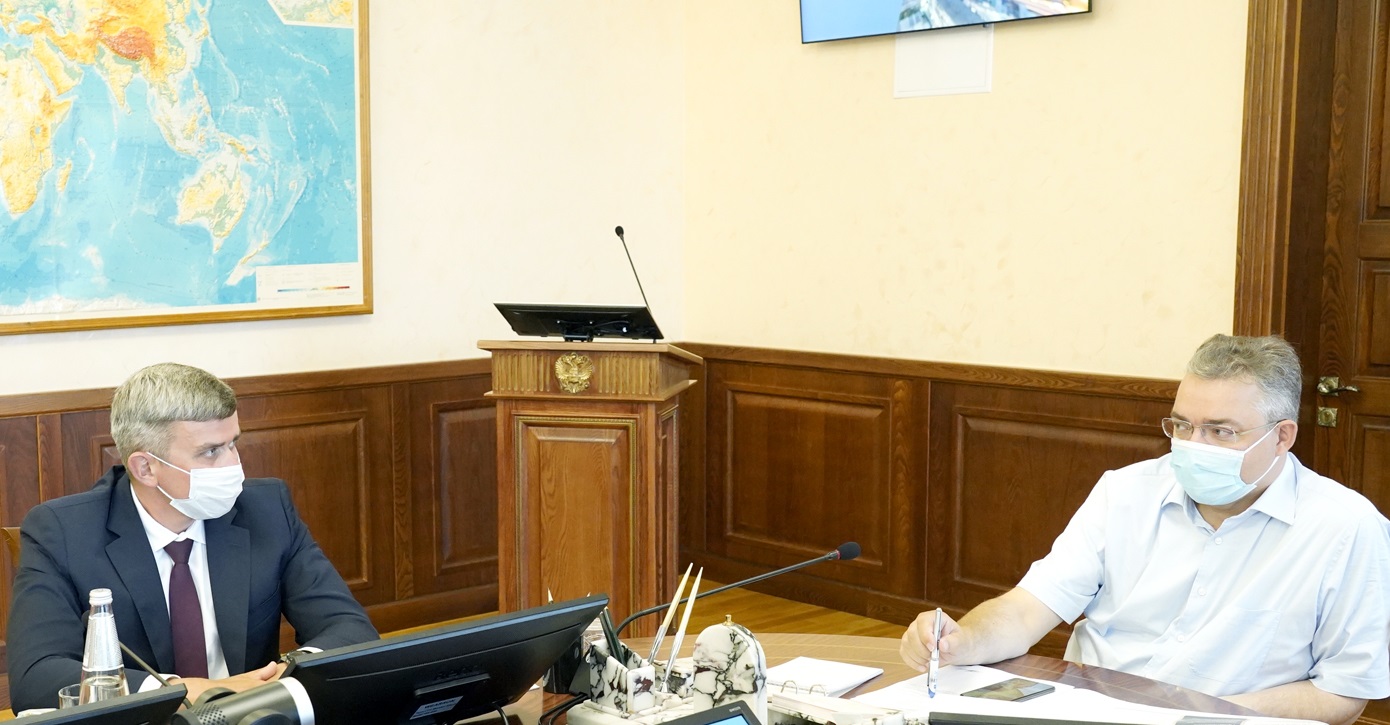 Денис Лысов и глава Ставропольского края обсудили планы по информатизации