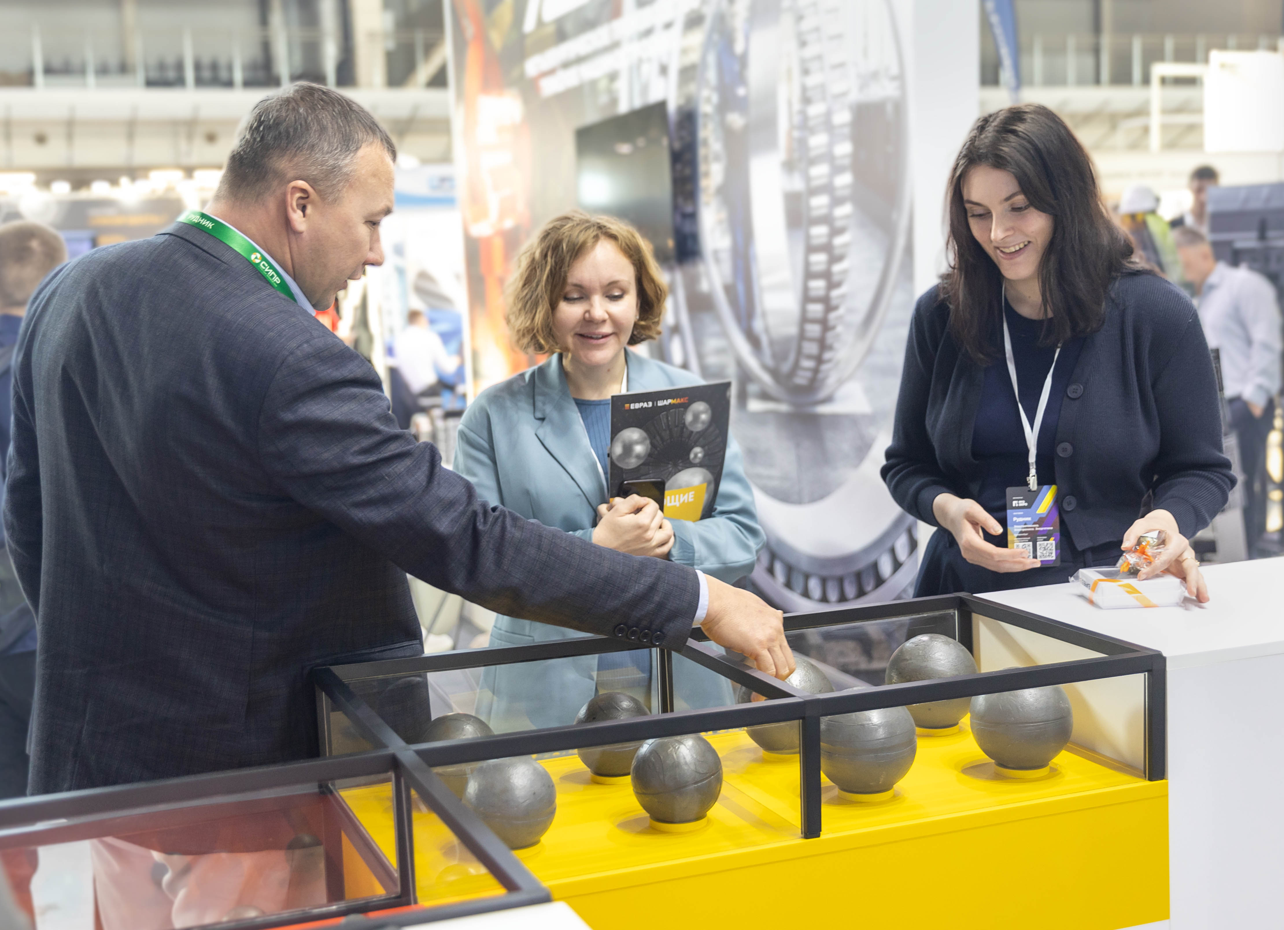 ЕВРАЗ производит шары «Шармакс» пятой группы твердости