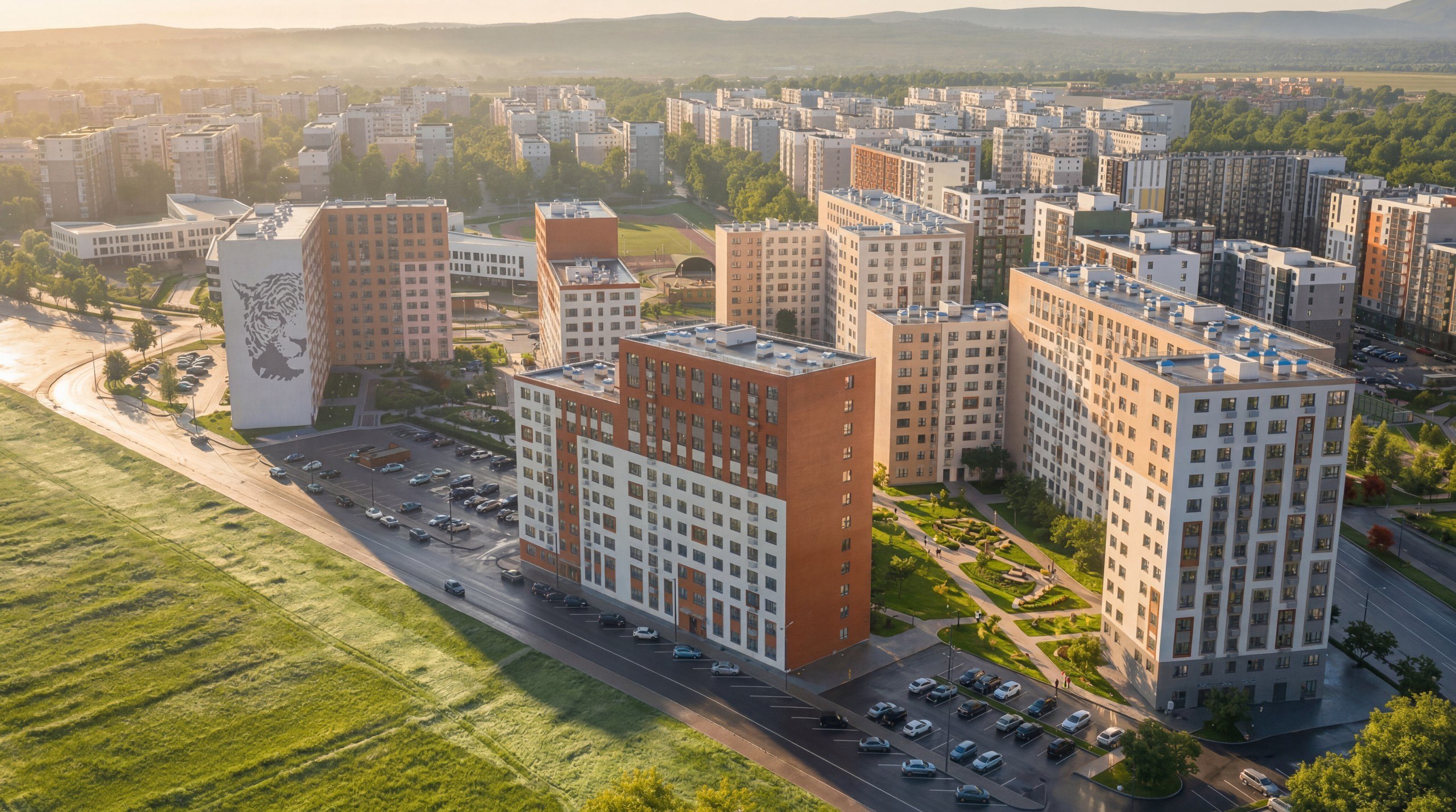 Дальневосточный леопард - хранитель семейного квартала