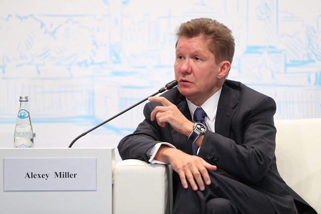 Председатель правления ПАО «Газпром» Алексей Миллер