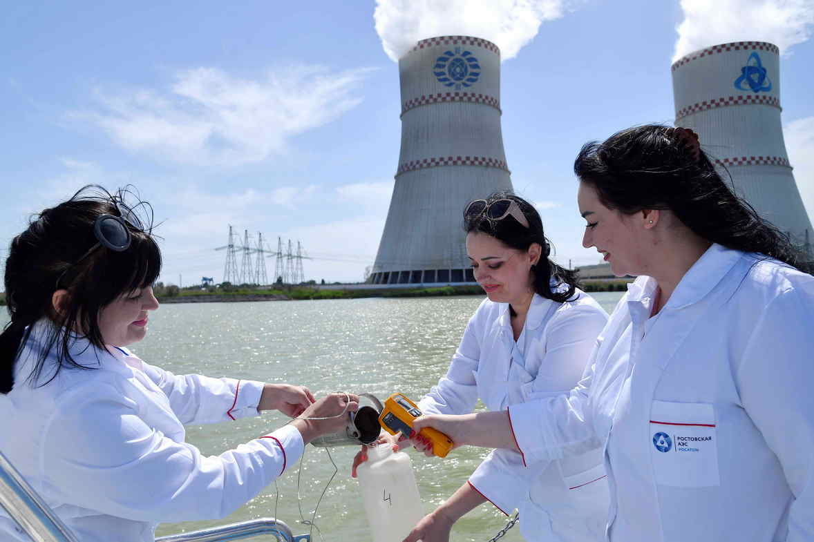 Ростовская АЭС снизила минерализацию воды в водоеме-охладителе на 20% 