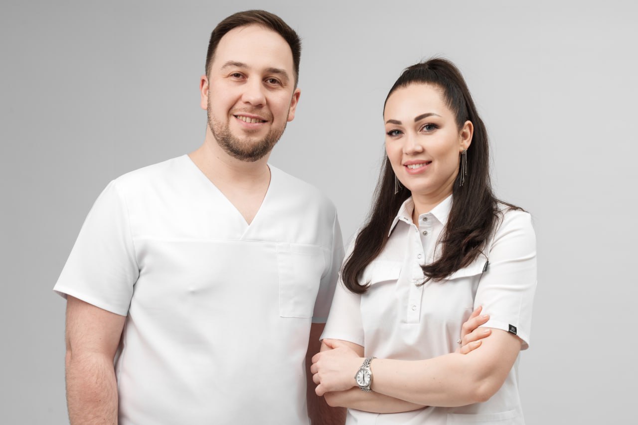 Рустам и Рената Шакеровы - руководители и ведущие специалисты клиники «Приятная стоматология»