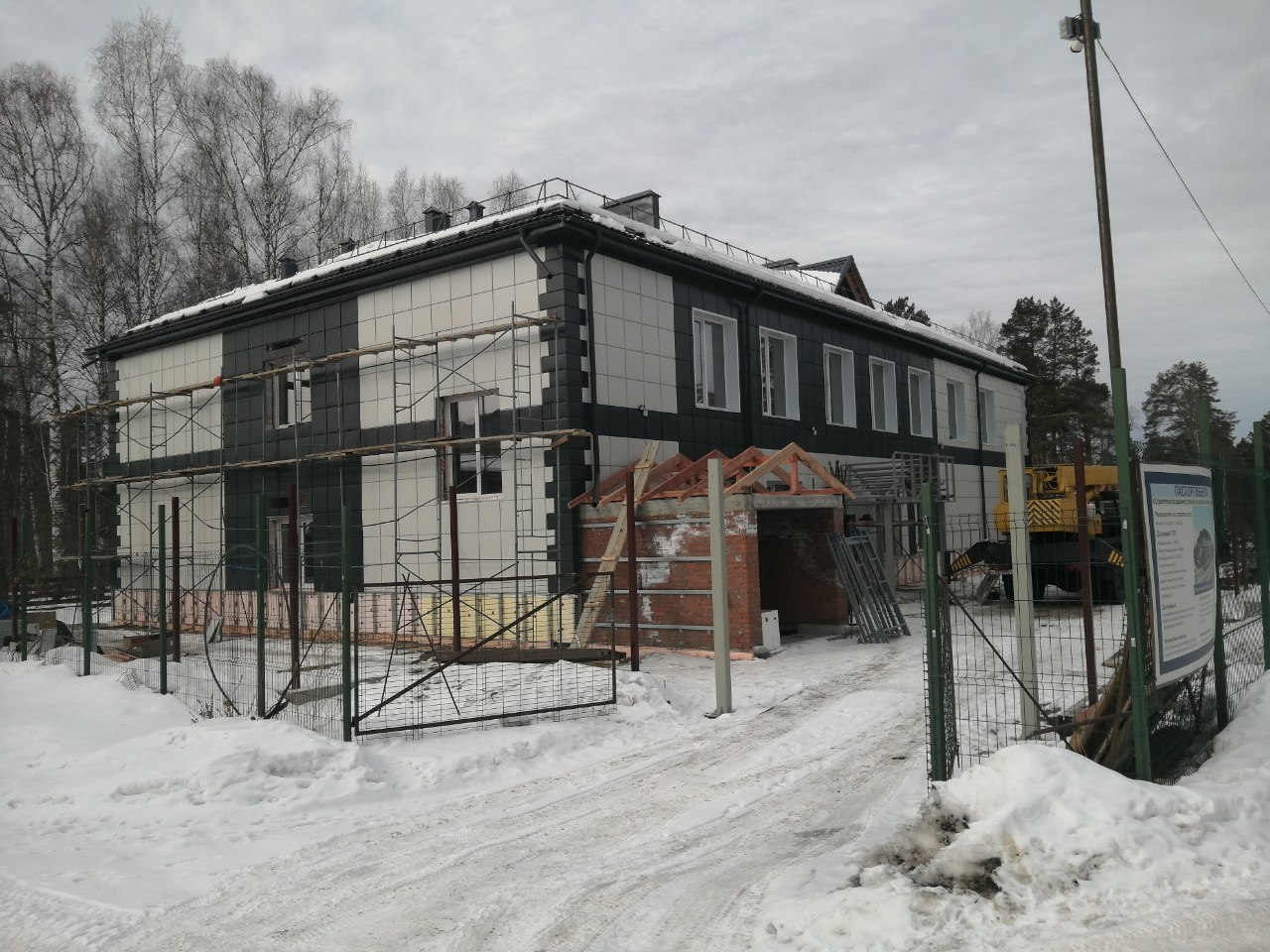 Курорт «Манжерок» строит новое здание полиции в селе Озерное на Алтае 