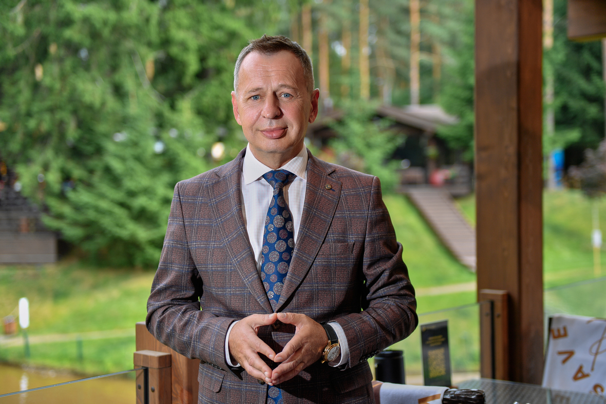 Геннадий Мусиенко, управляющий партнер и генеральный директор курорта «Охта Парк»